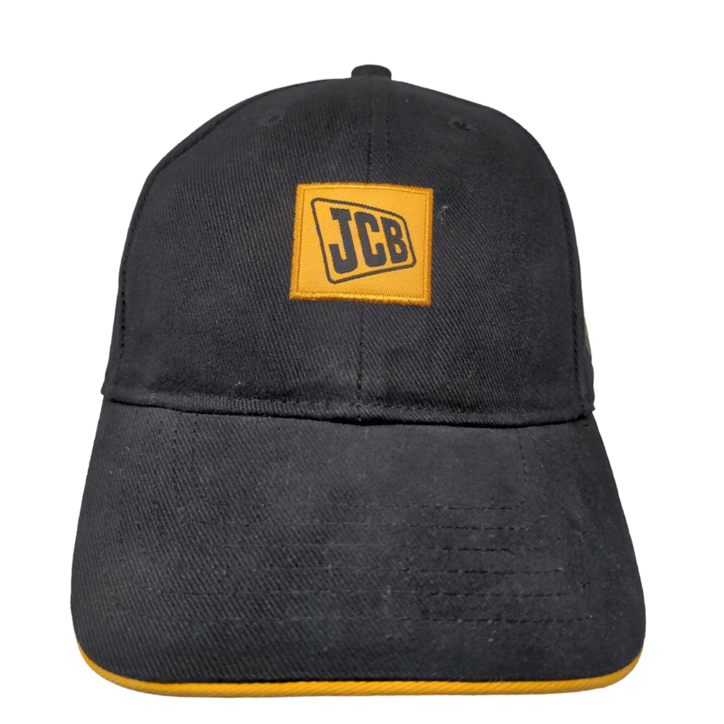 JCB Men's Slideback Hat Black Owners Club Member Embroidered Logo