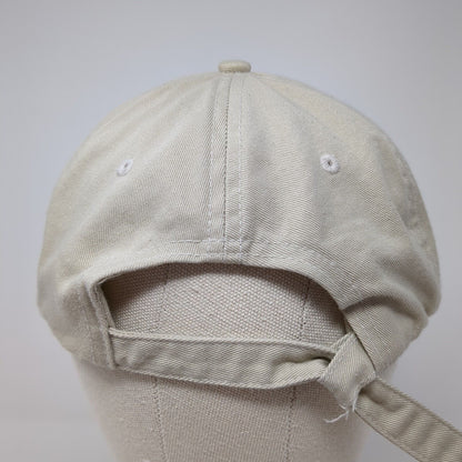 Keno Queen Slideback Hat Tan One Size Adjustable Embroidered Valucap Sportsman