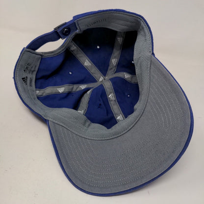 Adidas Climalite Men's Slideback Hat Blue Adjustable Embroidered Logo