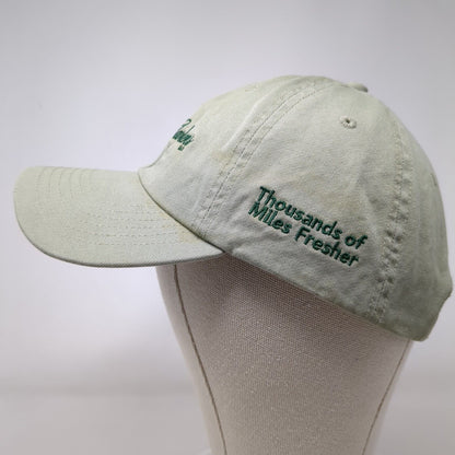 Spyglass Gardens LLC Slideback Hat Green OSFM Adjustable Embroidered Cotton