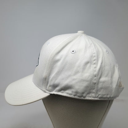 Kansas City Chiefs NFL Team Apparel White One Size Strapback Cap Curved Brim