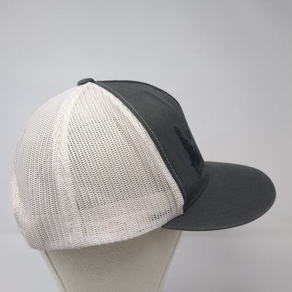 Idaho Trucker Hat Gray OS Adjustable Embroidered Mesh Back Classics Yupoong