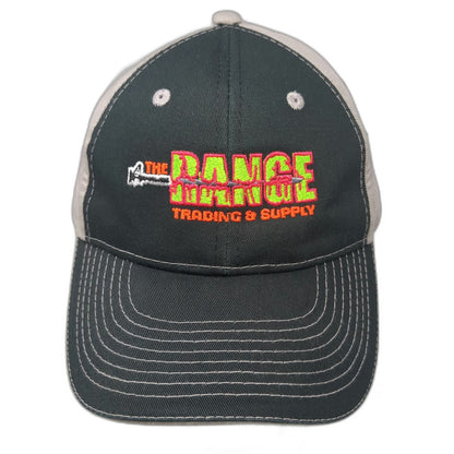 Outdoor Cap Baseball Cap Black Gray One Size Contrast Stitching Strapback Hat