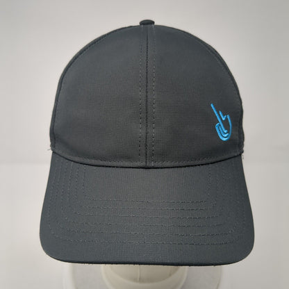 Sysdig Strapback Hat Gray One Size Adjustable Laser Cut Outdoor Cap