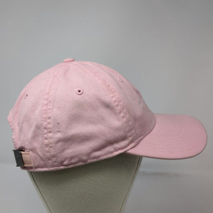 Richardson Baseball Cap Pink S Kauai Juice Co Slideback Cotton Flower Logo Hat