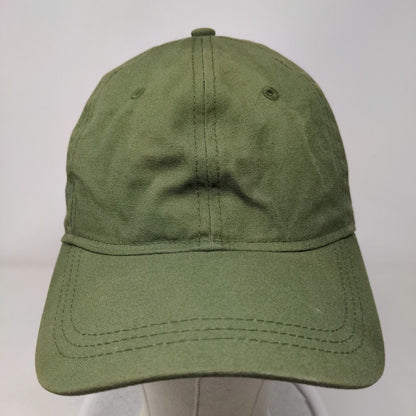 Universal Thread Slideback Hat Green One Size Adjustable 6 Panel Blank