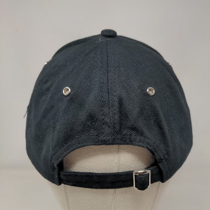 Verizon Slideback Hat Black OSFA Adjustable Embroidered Vent Holes