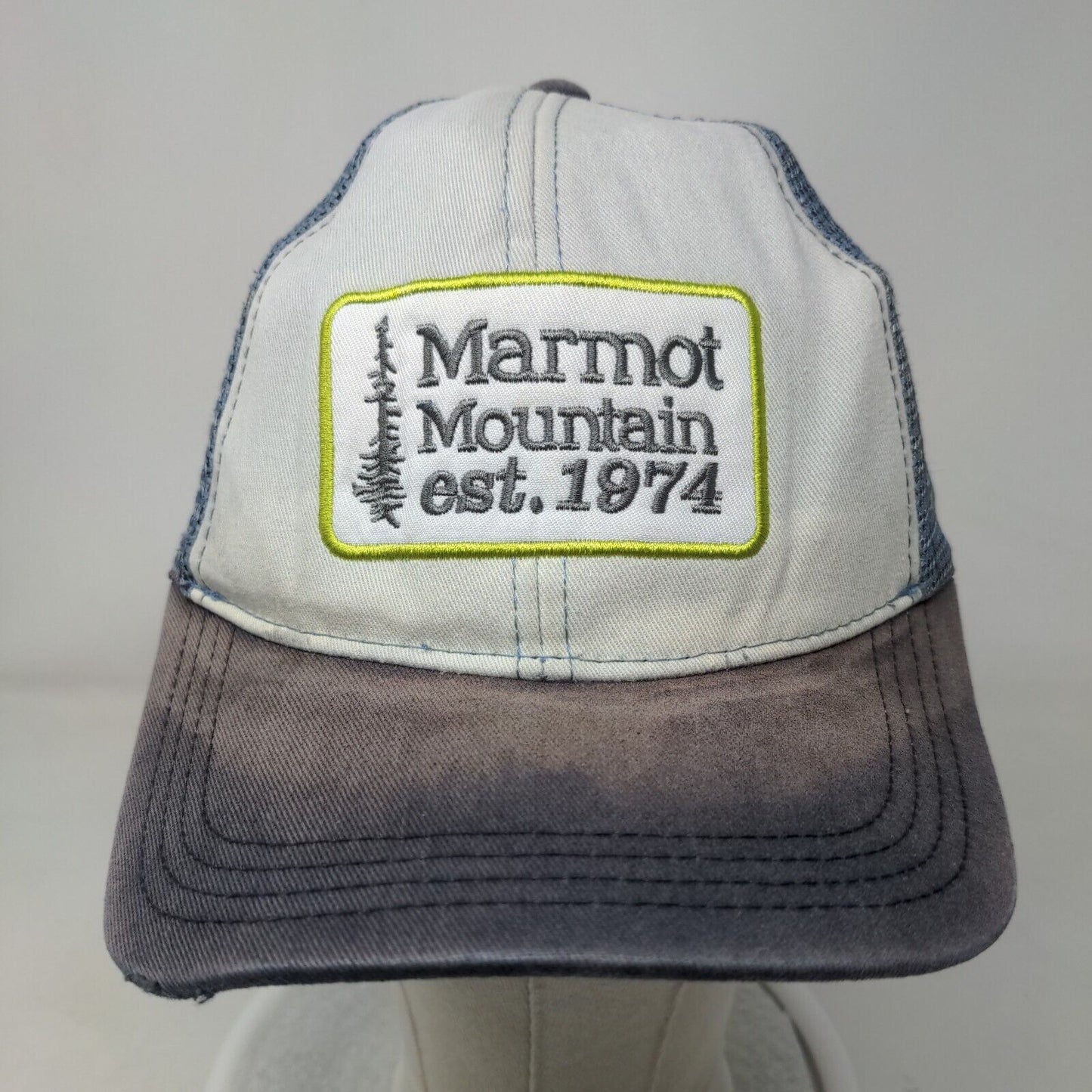 Marmot Mountain Est. 1974 Snapback Trucker Hat Multicolor One Size Mesh Back