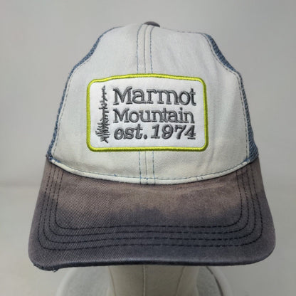 Marmot Mountain Est. 1974 Snapback Trucker Hat Multicolor One Size Mesh Back