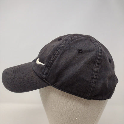 Nike Slideback Hat Blue OSFM Adjustable Embroidered Swoosh Logo Heritage86