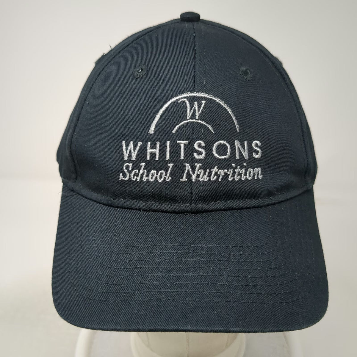 Port & Company Baseball Cap Black One Size Whitsons School Nutrition Hat Logo