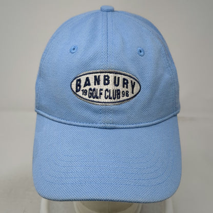 Page Tuttle Banbury Golf Club Hat Blue One Size Baseball Cap Slideback Strap