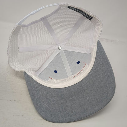 Richardson Trucker Hat Blue One Size WBH Farms Nyssa Oregon Mountain Snapback
