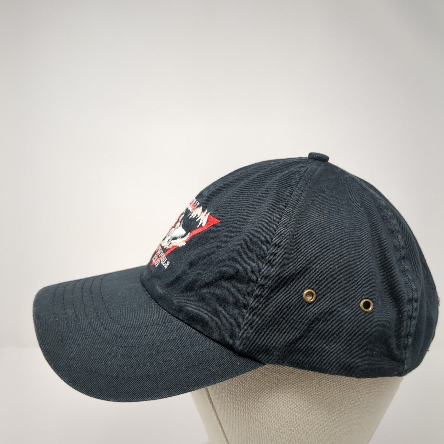 Donnelly Idaho Snowmobile Club Slideback Hat Blue One Size Adjustable