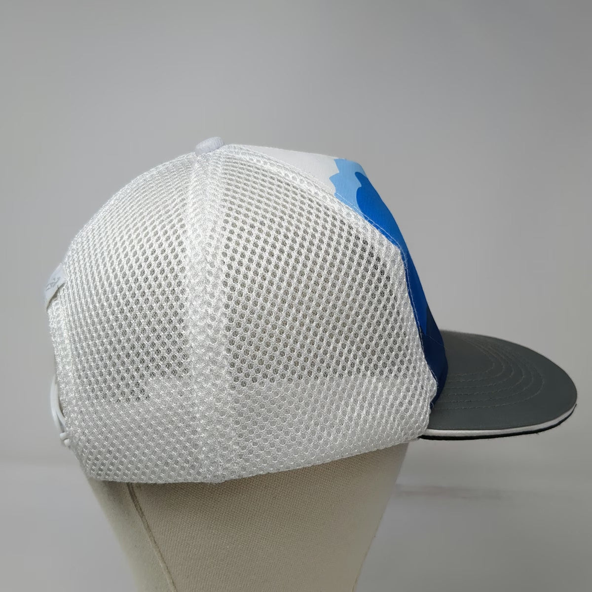 Headsweats Trucker Hat Blue One Size CAF Challenged Athletes Foundation Idaho