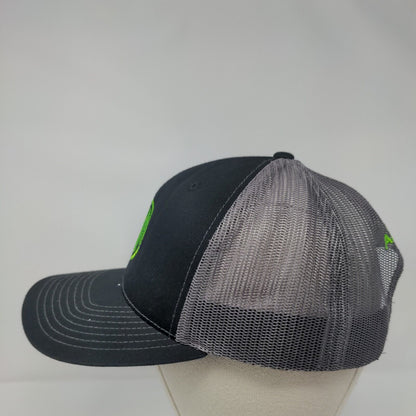 Advisors Excel Snapback Trucker Hat Black OS Adjustable Mesh Back Richardson