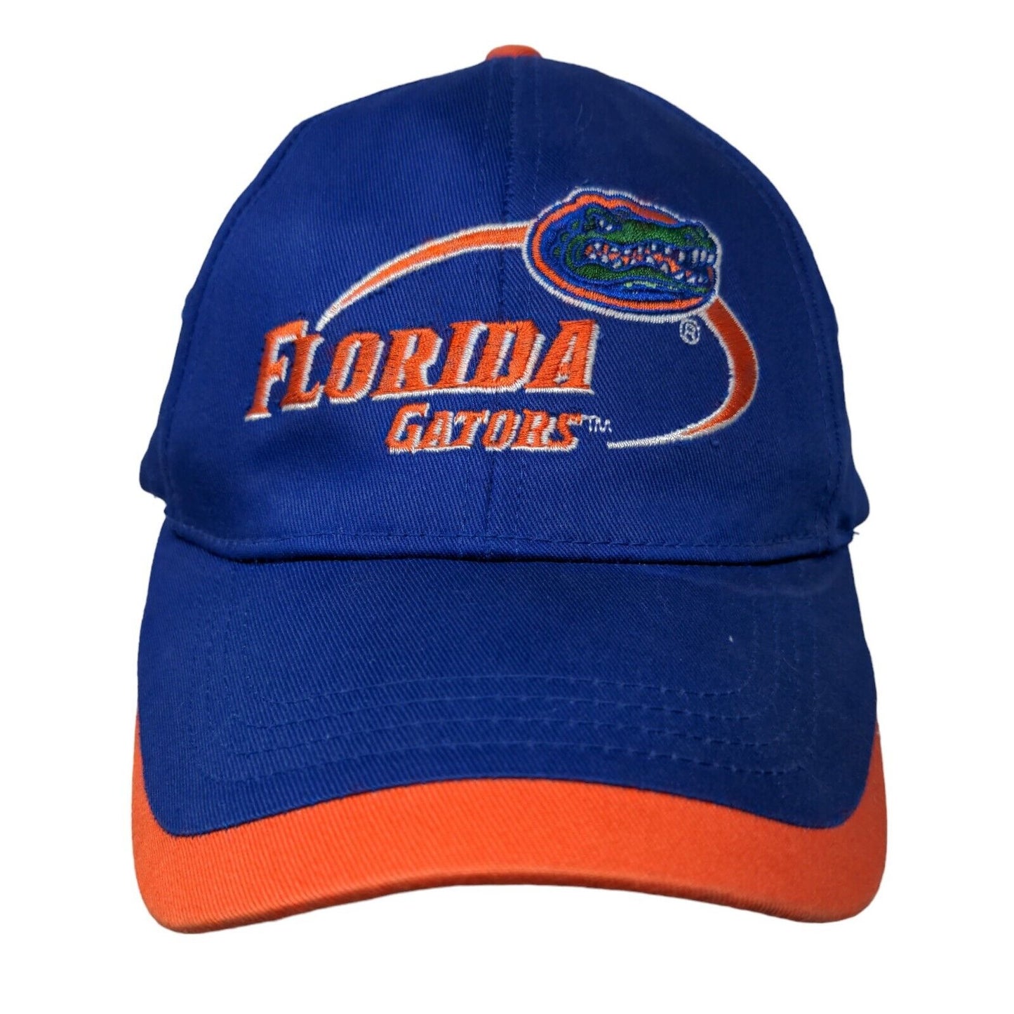 NCAA Men's Strapback Hat Blue OSFA Embroidered Florida Gators Logo 100% Cotton