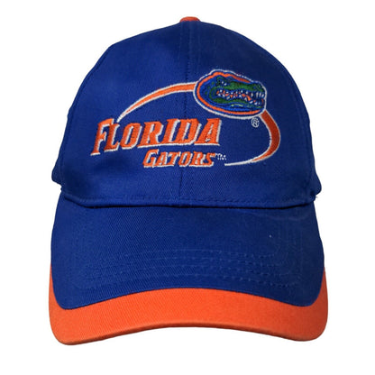 NCAA Men's Strapback Hat Blue OSFA Embroidered Florida Gators Logo 100% Cotton