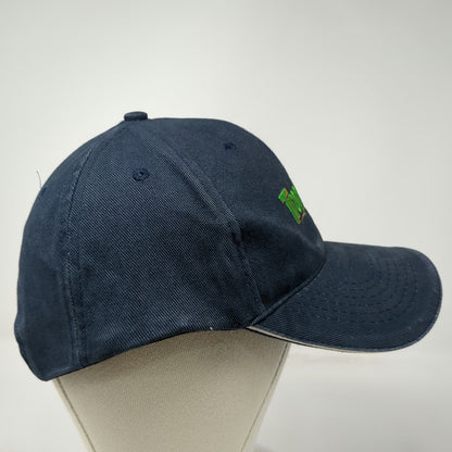 Apollo Tropicana Baseball Cap Blue One Size Embroidered Logo Strapback