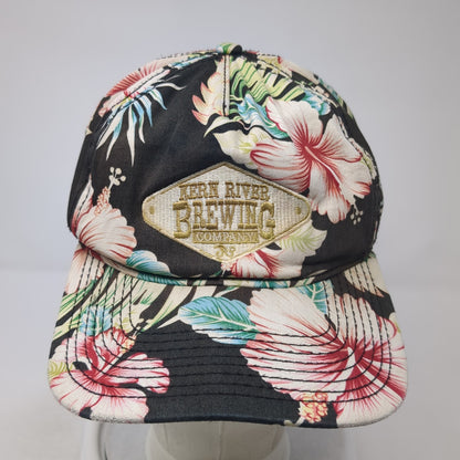Kern River Brewing Company Snapback Hat Multicolor OS Adjustable Floral Otto