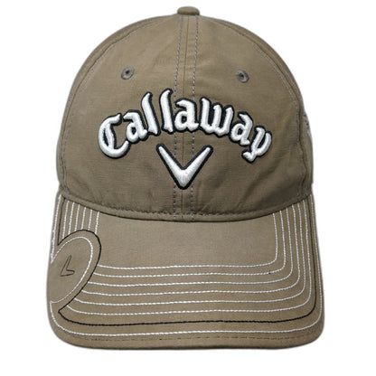 Callaway Baseball Cap Brown One Size Wasatch Golf Odyssey New Era Strapback Hat