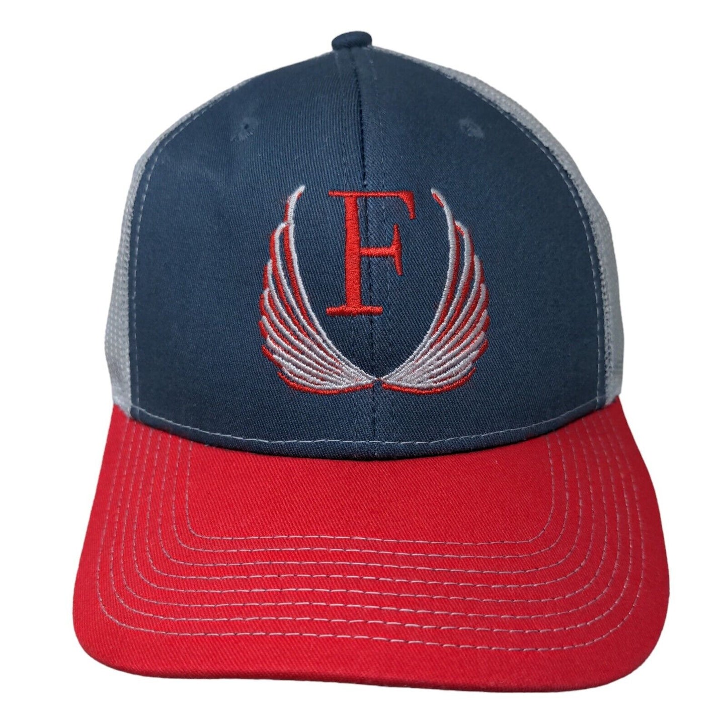 Ferrara Electric & Alarm Men's Snapback Mesh Back Hat Blue Gray OSFM