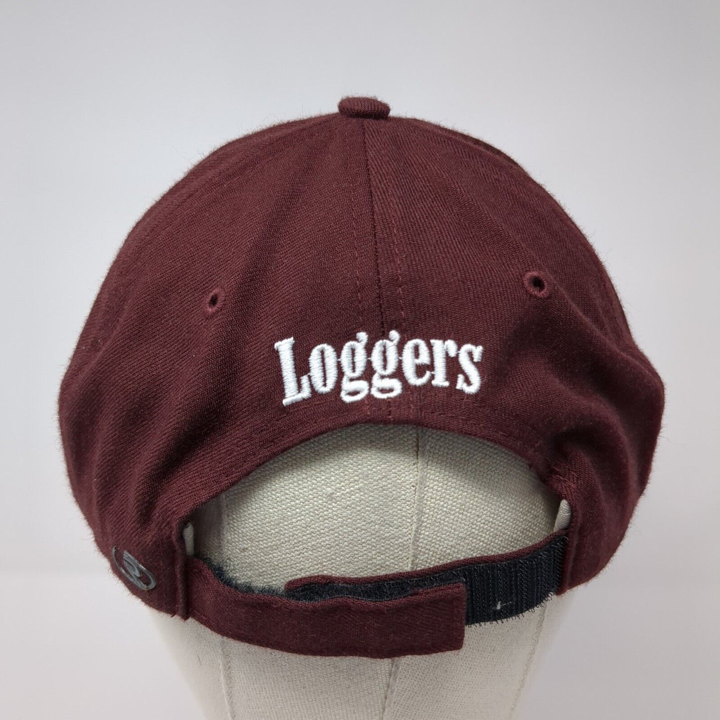 Puget Sound Volleyball Loggers Strapback Hat Red M/L Adjustable Richardson