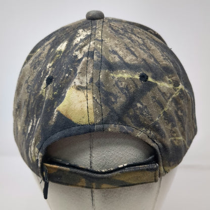 Port Authority Trimble Logo Green Camo Baseball Cap One Size Strapback Hat