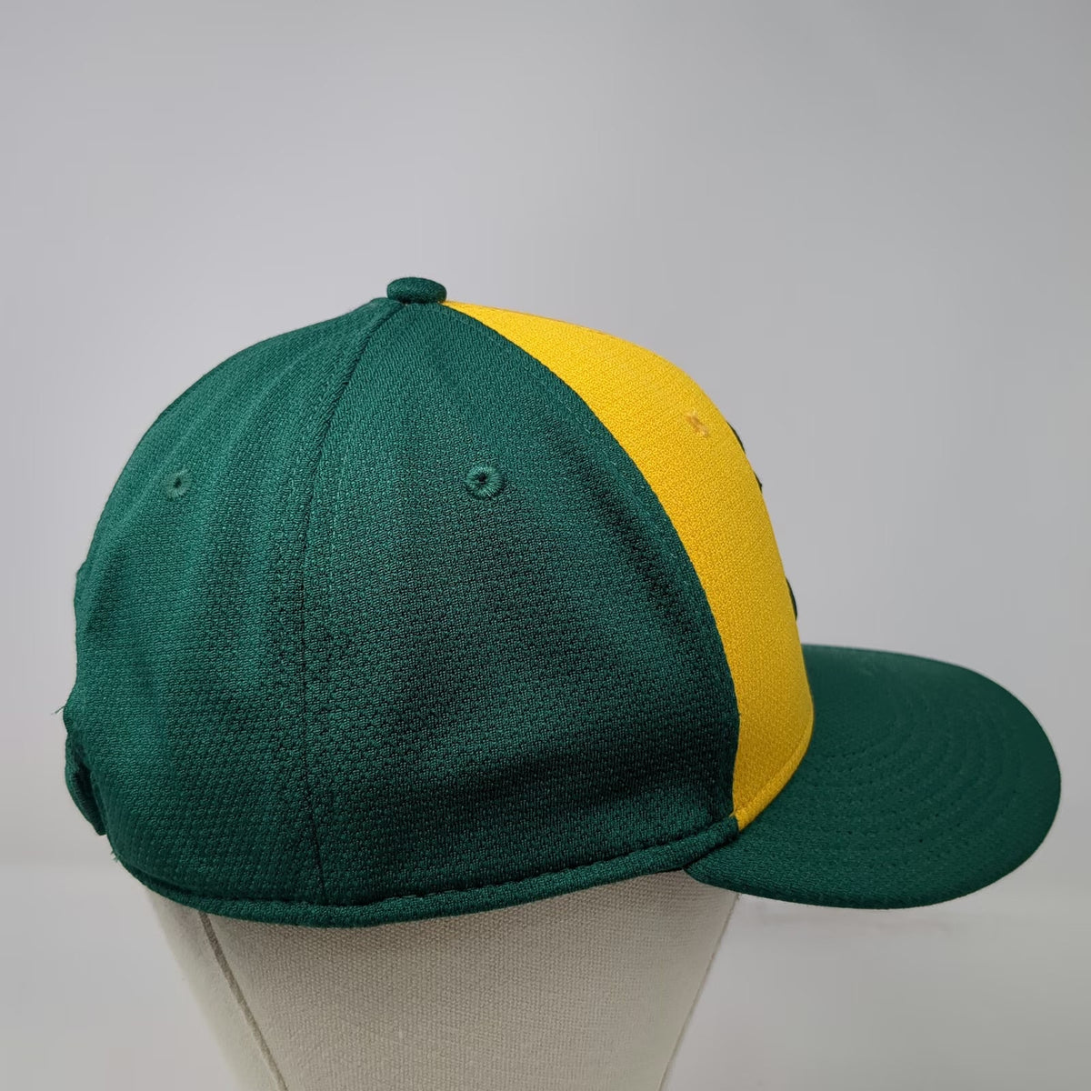Oakland Athletics MLB OC Sports Baseball Cap Green Yellow One Size A's Logo Mesh