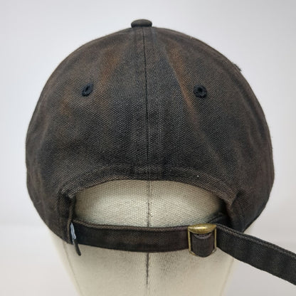 Quiksilver Baseball Cap Black One Size Canvas Patch Boardriding Hat Slideback