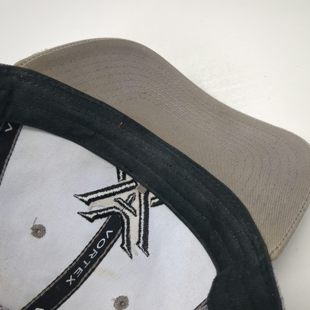 Vortex Trucker Hat Gray One Size Mesh Back Snapback Logo Hunting Shooting Gear