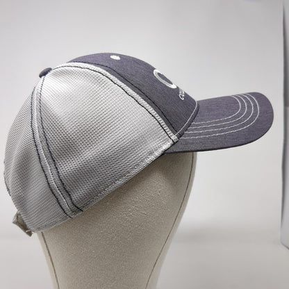 CG Columbia Grain Strapback Hat Gray OSFA Powered By Cruiser 6 Panel