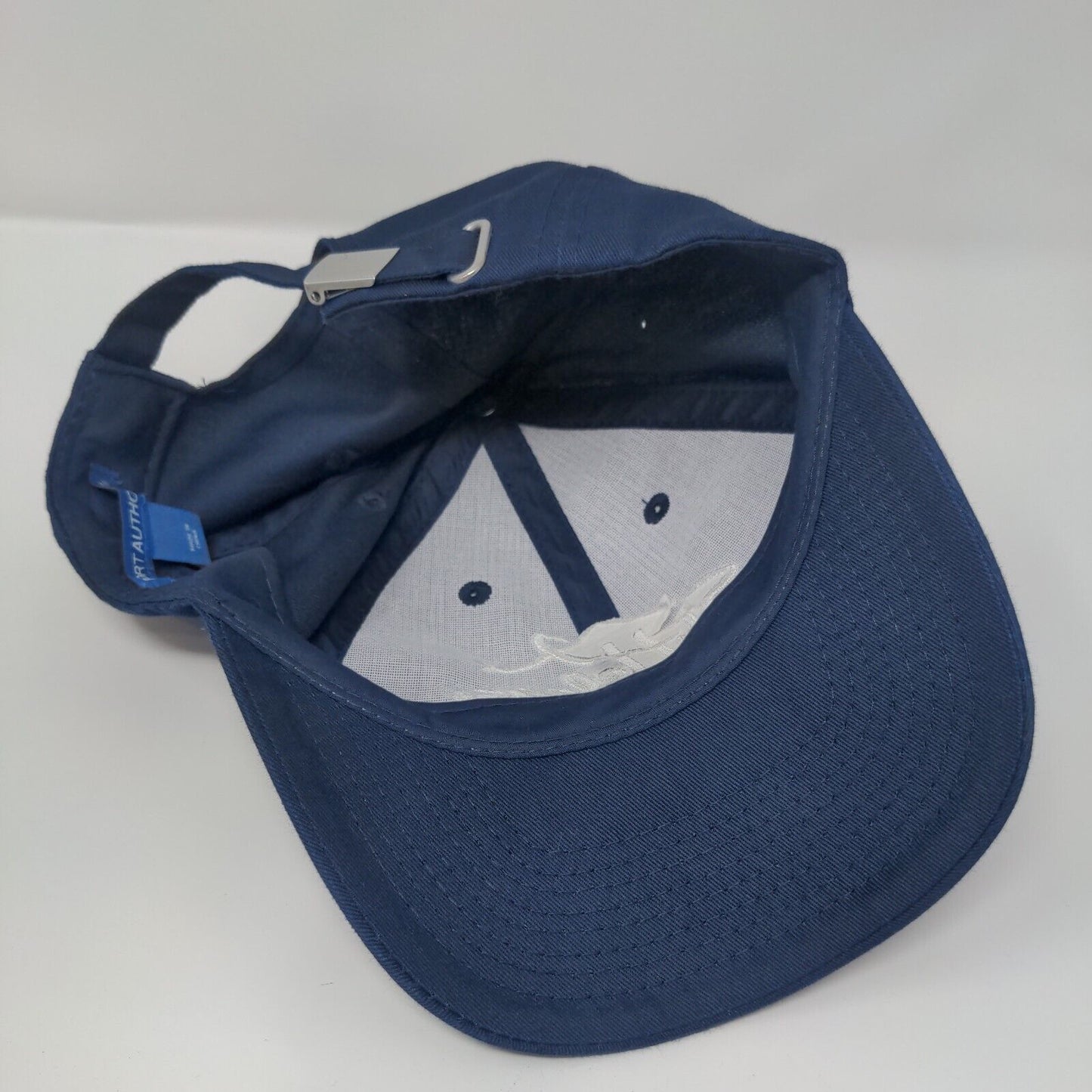St. Helens Beef Slideback Hat Blue OS Adjustable Embroidered Port Authority
