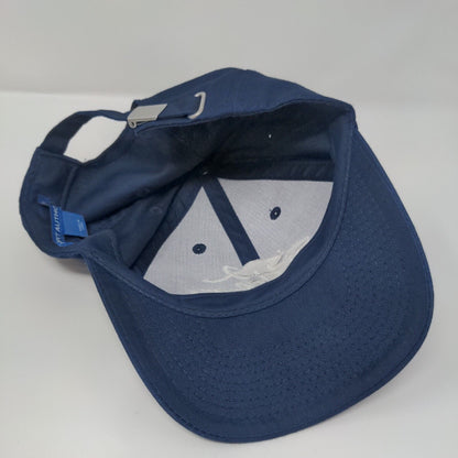 St. Helens Beef Slideback Hat Blue OS Adjustable Embroidered Port Authority