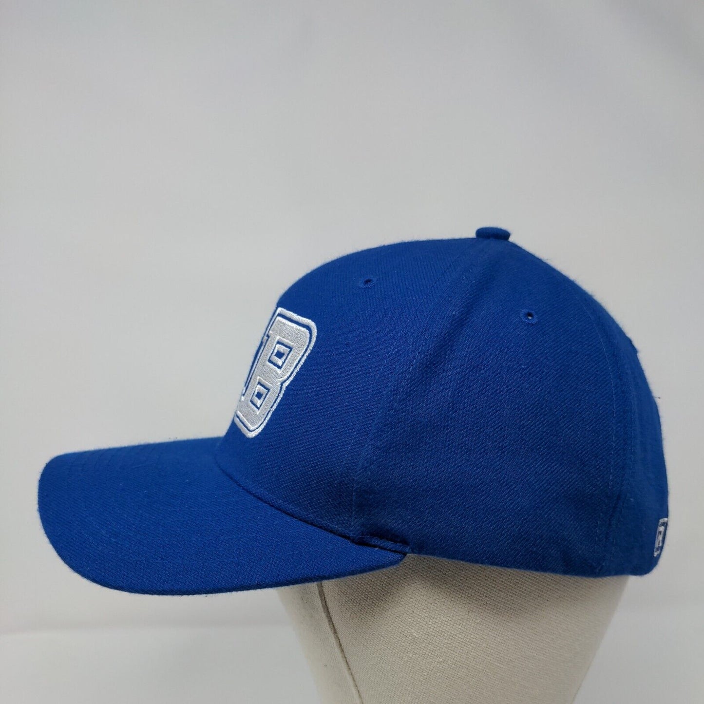 SB Strapback Hat Blue Medium-Large Embroidered Letters Richardson