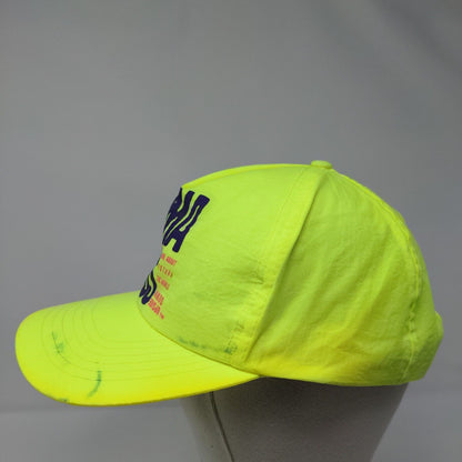 ROMA Kids Are About To Turn The World Upside Down Snapback Hat Green OSFA Nylon