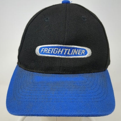 Otto Cap Freightliner Snapback Black Blue One Size Trucking Wool Blend Hat