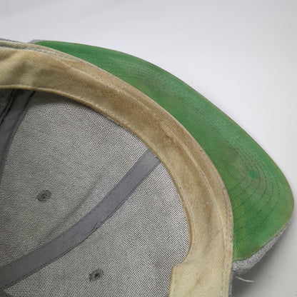 AVO Cigars Snapback Hat Gray OS Syncro Fogata Edition Green Underbrim Patch