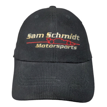 Sam Schmidt Motorsports Strapback Hat Embroidered Autograph 100% Polyester Logo