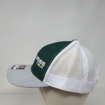 Moss Solar Snapback Mesh Back Trucker Hat Multi One Size Colorblock