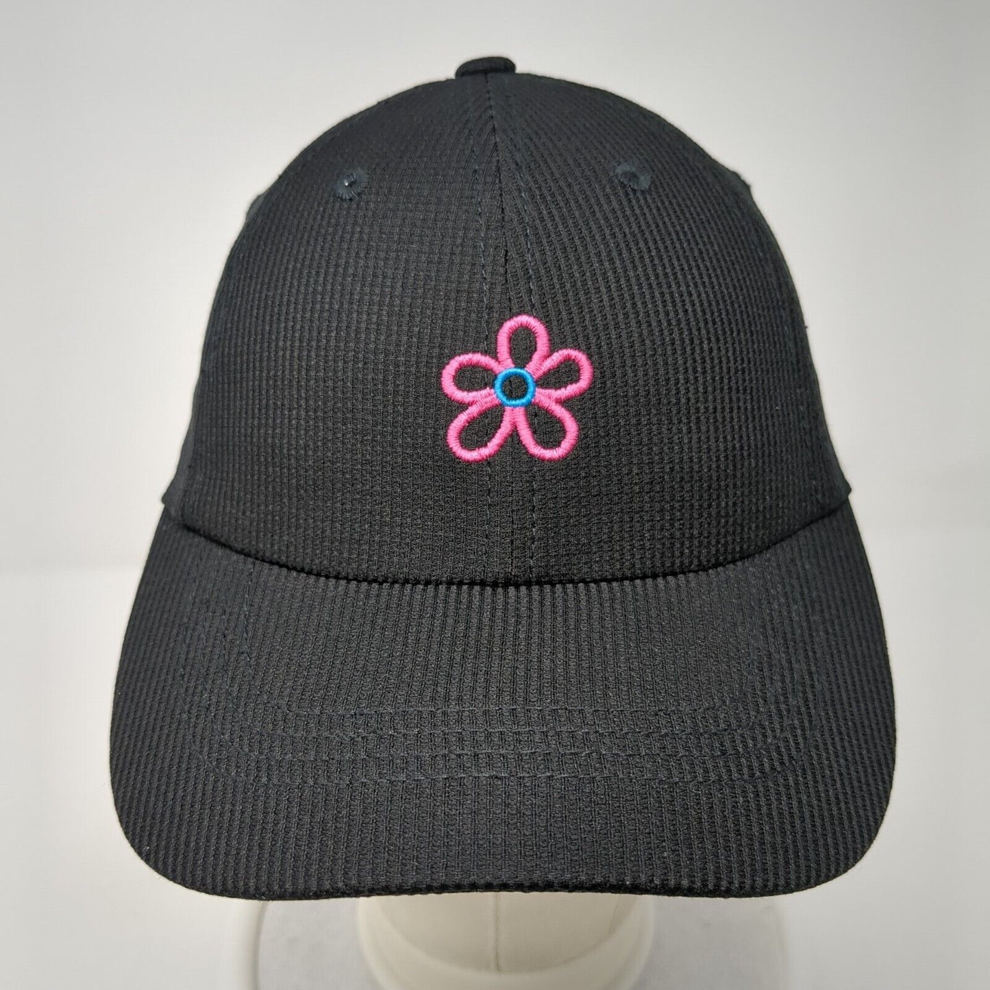 Feelin' Groovy Strapback Hat Black One Size Embroidered Port Authority