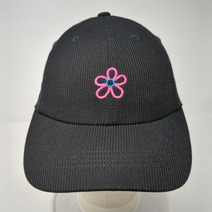 Feelin' Groovy Strapback Hat Black One Size Embroidered Port Authority