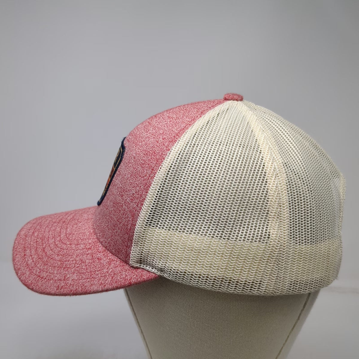 Richardson Trucker Hat Red White L NFR National Finals Rodeo Las Vegas Mesh