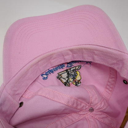 Desperate Horsewife Slideback Hat Pink One Size Embroidered Harriton