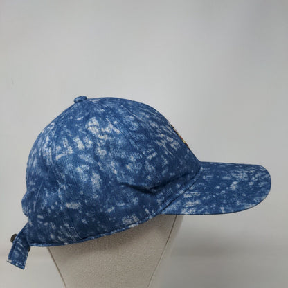 Pizza Embroidered Slideback Hat Blue One Size Adjustable Embroidered 6 Panel