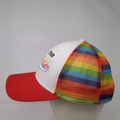 Team Pride Snapback Trucker Hat Multicolor OS Adjustable Mesh Back Spencer's