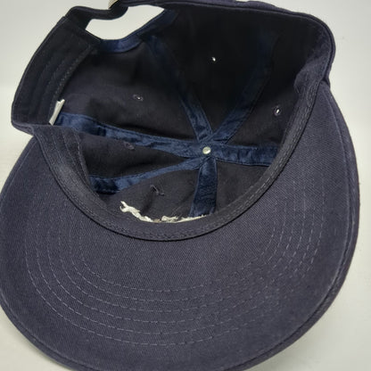 MarineMax Boat Yacht Blue Baseball Cap One Size Slideback Hat Embroidered Logo