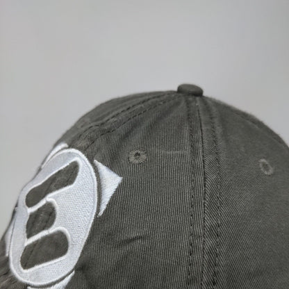Eldeco Slideback Hat Gray One Size Embroidered Live Safe Cap America