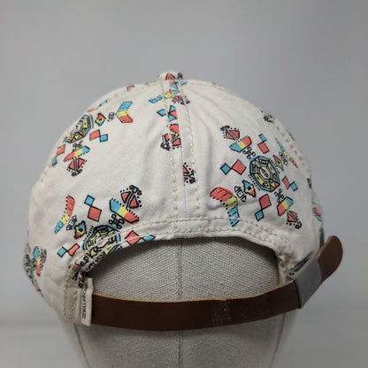 Billabong Slideback Hat Multicolor One Size Adjustable Graphic Print 6 Panel