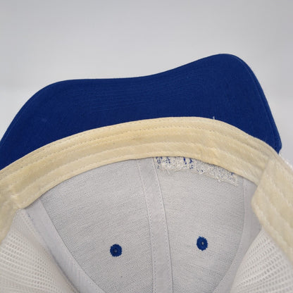 Pro Image Sports Snapback Trucker Hat Blue OS Adjustable Mesh Back Richardson